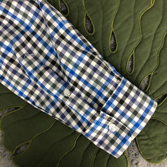 Johnnie-O Nelson Check Button-Down Shirt - Picture 7 of 14